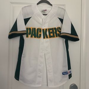 Vintage Packers Baseball Jersey
